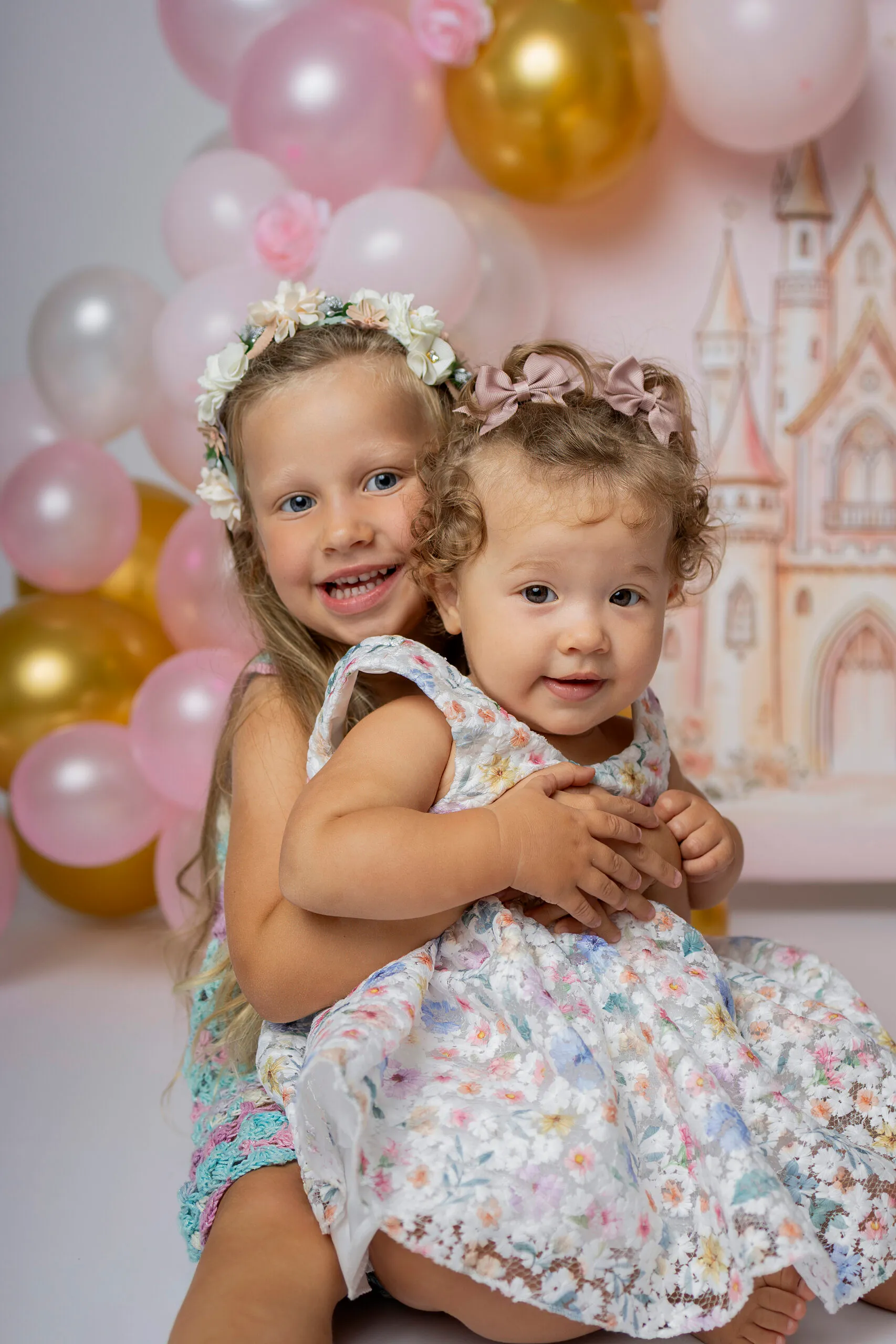 Servizio fotografico smash cake per il primo compleanno a Roma, Arianna De Rossi